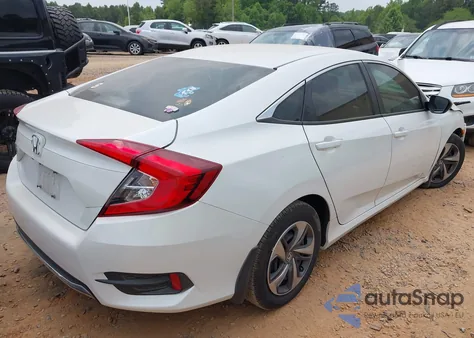 2020 Honda Civic Lx from USA, damaged, VIN 19XFC2F62LE003793